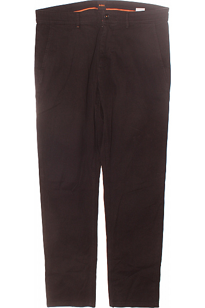 Hugo Boss Pánské Chino Kalhoty Černé Second hand Vel. 33/32