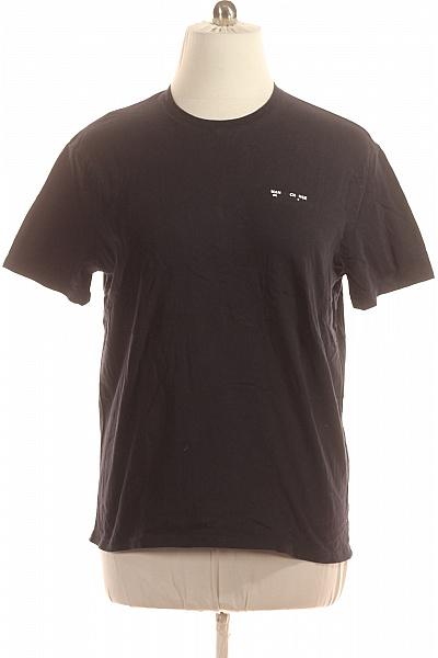 ARMANI Pánské Tričko Černé Second Hand Vel. XL