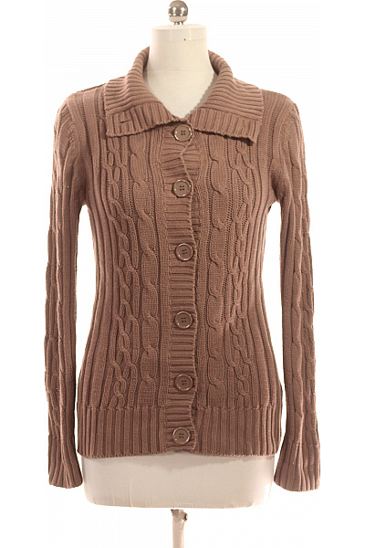 Dámský Cardigan Hnědý BONPRIX Vel. 40/42