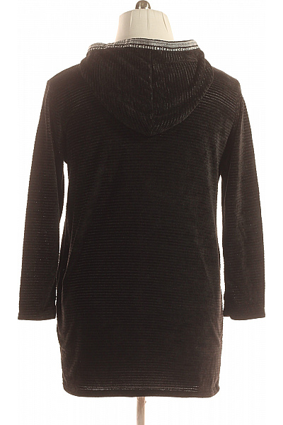 Dámská Mikina Bez Zapínání Černá