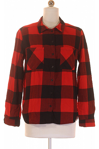 Dámská Košile Červená Second hand Vel. 36