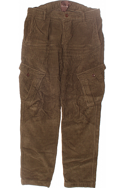 Pánské Kalhoty Kapsáče Zelené Vel. XL