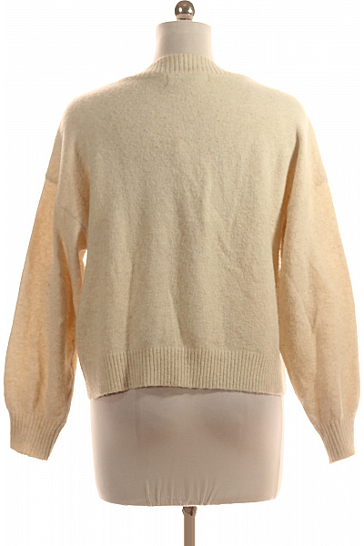 VERO MODA Dámský Svetr Béžový Second hand Vel. M