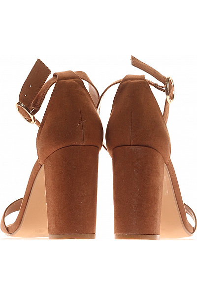 Dámské Boty Kožené Hnědé Second hand Vel. 39