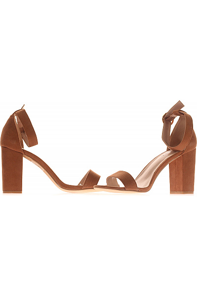 Dámské Boty Kožené Hnědé Second hand Vel. 39