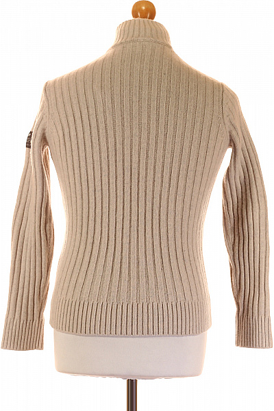 ECOALF Pánský Svetr Vlněný Béžový Vel. M