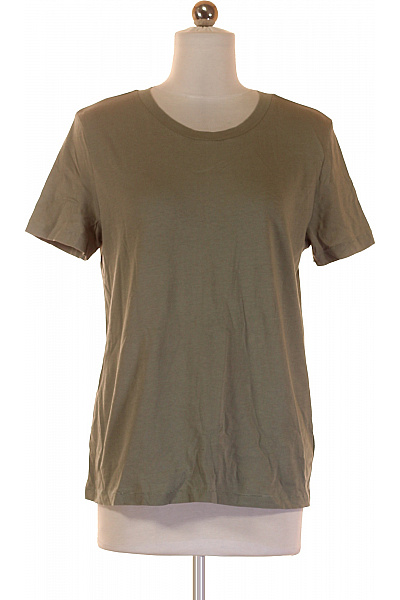 Jednoduché Dámské Tričko Zelené Gap Vel. S