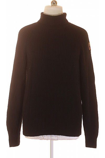 Pánský Svetr Lněný Černý Parajumpers Vel. XXL