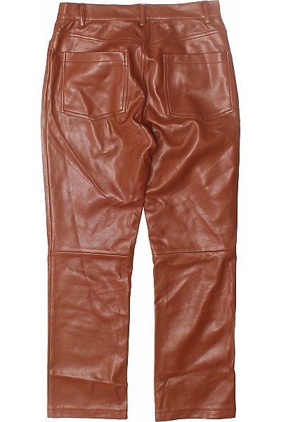 EsQualo Teplé Dámské Kalhoty Hnědé Vel. 36