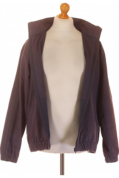 Pánská Přechodné Bundy Modrá ADIDAS Second hand Vel. M