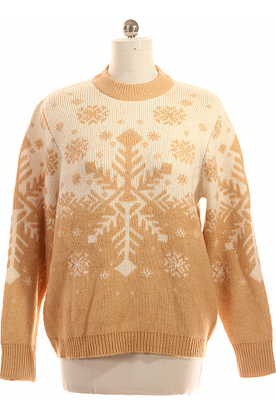 Dámský Svetr Hnědý Vel. M