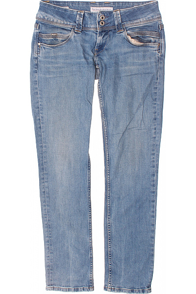 Pepe Jeans Dámské Džíny Modré Second Hand Vel. 28