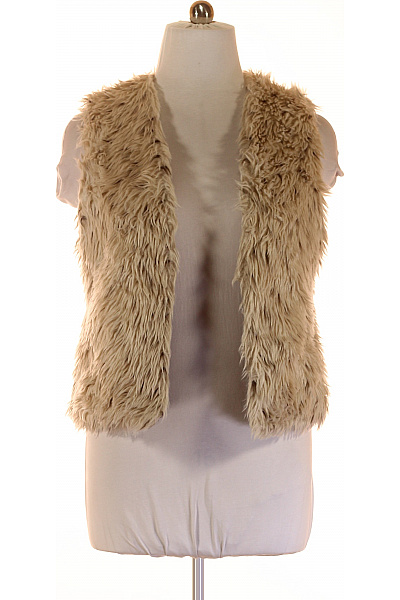 Dámská Vesta Béžová Second hand Vel. L