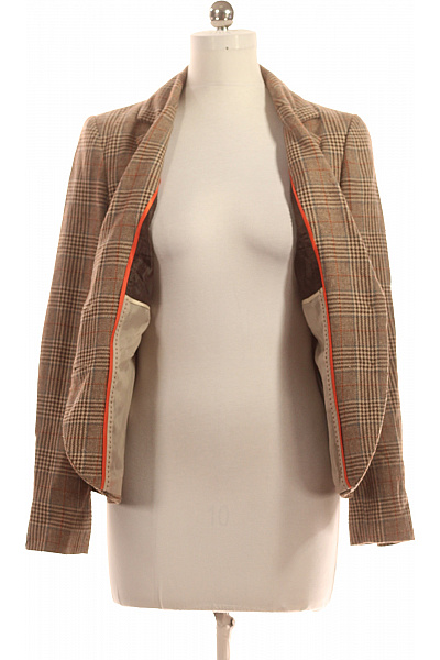 Canda Teplé Dámské Sako Hnědé Second hand Vel. 38