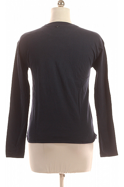 Jednoduché Dámské Tričko Modré S.OLIVER