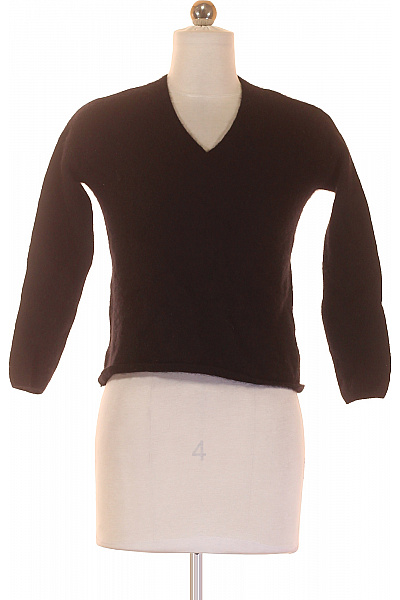 Dámský Pulovr Kašmírový Černý Vel. 36