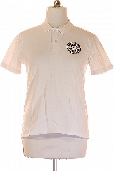 Pánské Tričko Bílé VERSACE Vel. XL