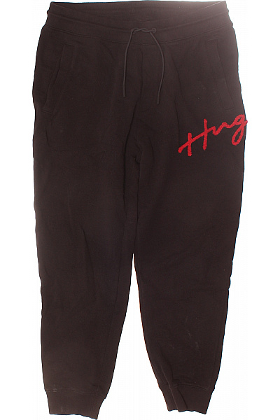 Pánské Tepláky Černé Hugo Boss Vel. XL