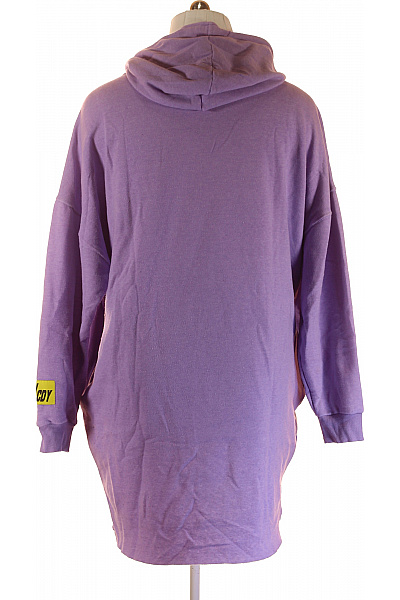 Dámská Mikina Bez Zapínání Fialová COTTON CANDY Vel. XL
