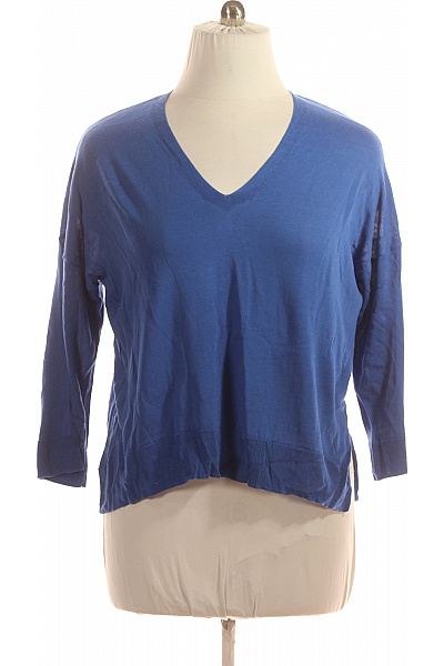  Halenka Pletená Modrá