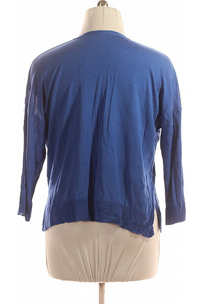  Halenka Pletená Modrá