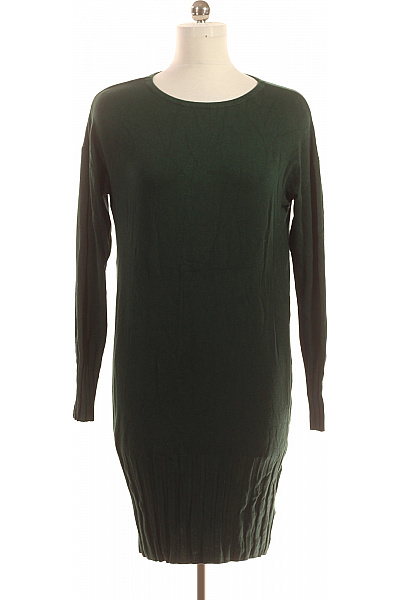  Šaty Pletené Zelené Esmara Vel. M