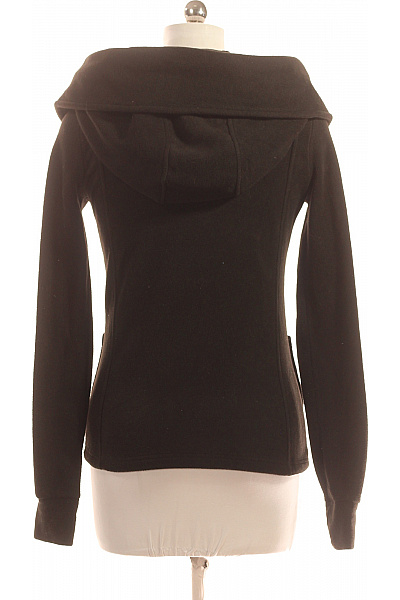 Dámská Mikina Rozepínací Černá Vel. M