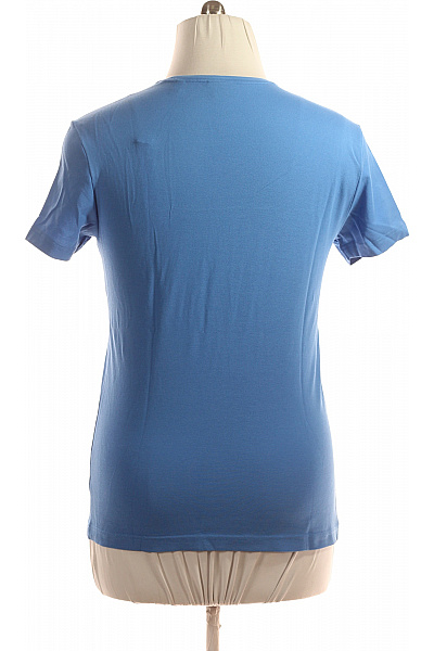 GANT Jednoduché Pánské Tričko Modré Second hand Vel. L