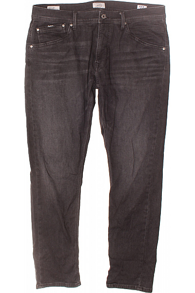 Pánské Rovné Džíny Šedé Pepe Jeans Vel. 38/34