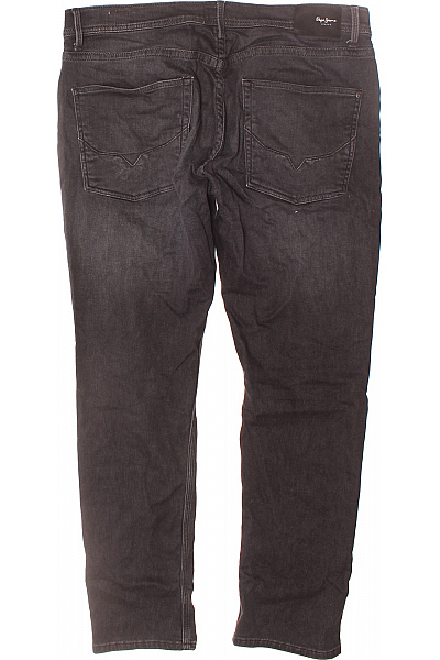 Pánské Rovné Džíny Šedé Pepe Jeans Vel. 38/34