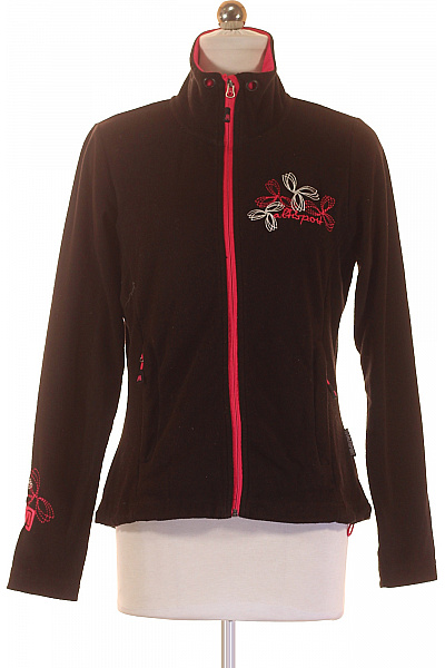 Dámská Mikina Rozepínací Černá Second hand