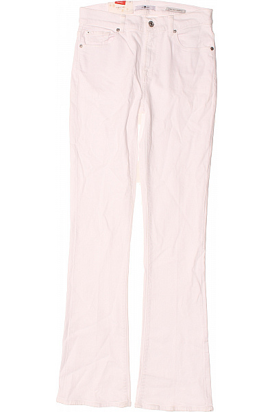 7 For All Mankind Dámské Džíny Bílé Vel. 29