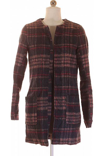 New Look Dámský Kabát Fialový Second Hand