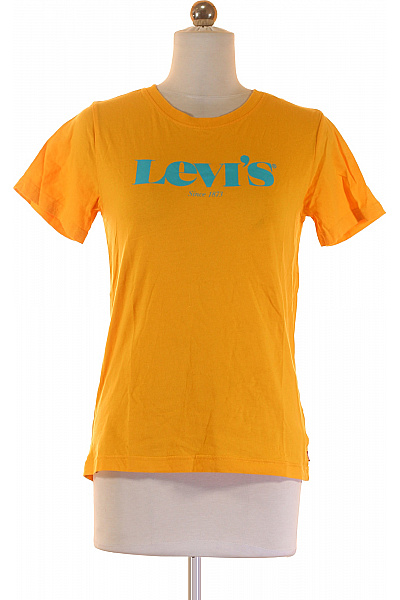 Dívčí Tričko Žlutá LEVIS
