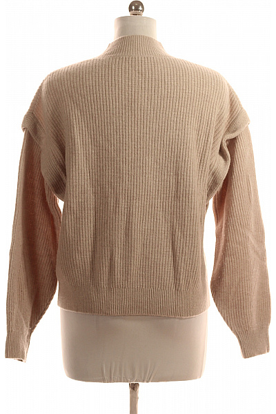Dámský Svetr Vlněný Béžový COMMA