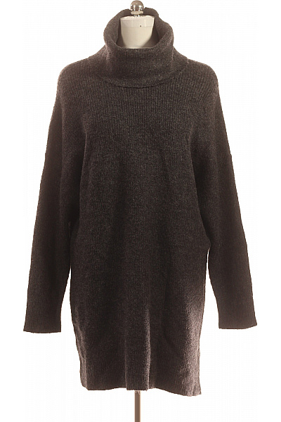 Amisu  Šaty Pletené Šedé Vel. 38