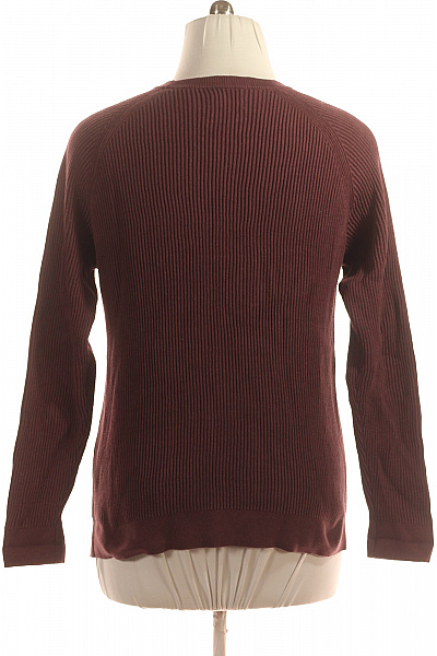 S.OLIVER Pánský Pulovr Vínový Second hand Vel. XL