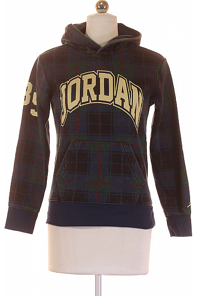 Nike Chlapecká Mikina Modrá Second Hand