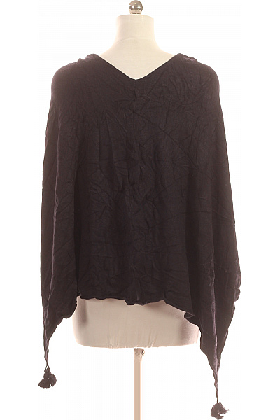 COMMA Dámské Viskózové Černé Pončo Volné Ležérní Zimní Vel. ONE SIZE | COMMA | obrázek 3