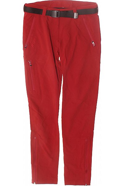 Sportovní Dámské Kalhoty Červené Second Hand Vel. 38