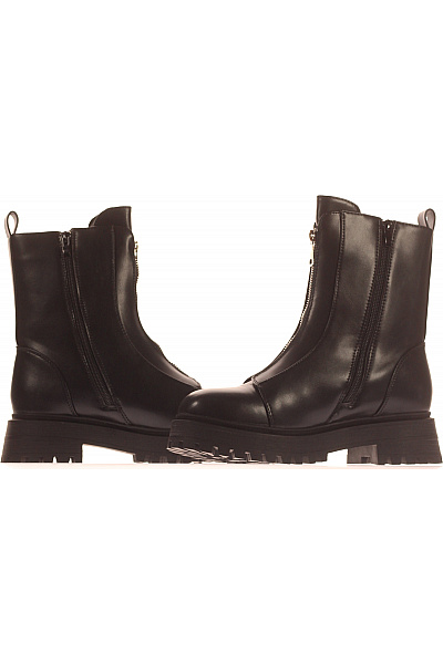 Dámské Kotníkové Boty Černé Vel. 38