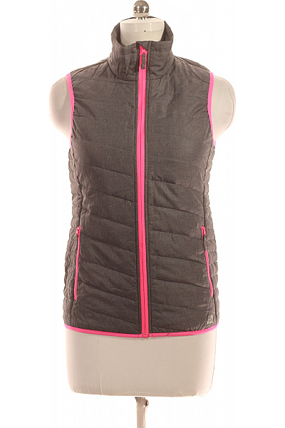 Teplá Dámská Vesta Šedá ALPINE PRO Vel. M