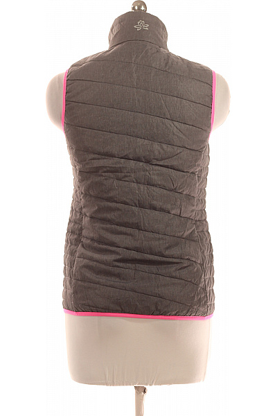 Teplá Dámská Vesta Šedá ALPINE PRO Vel. M