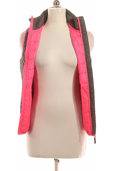 Teplá Dámská Vesta Šedá ALPINE PRO Vel. M