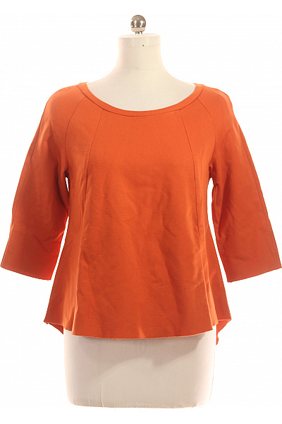 Jednoduché Dámské Tričko Oranžové IMPERIAL Vel. XL