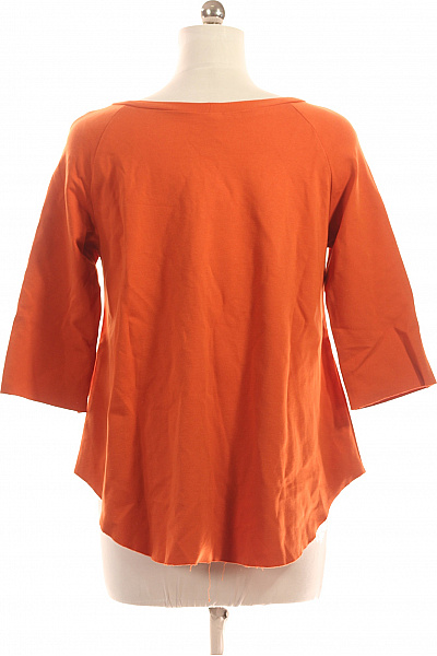 Jednoduché Dámské Tričko Oranžové IMPERIAL Vel. XL