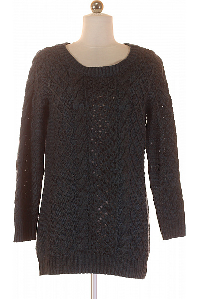 Dámský Svetr Modrý Vel. 36