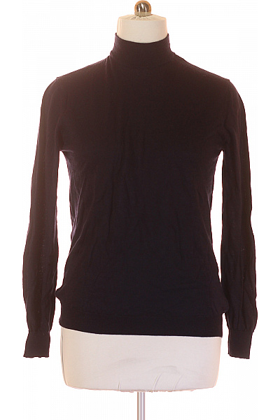 Pánský Svetr Vlněný Modrý BALDESSARINI Vel. L