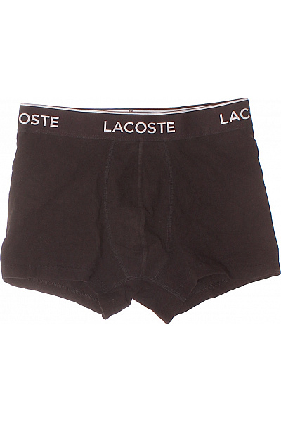 Pánské Prádlo Černé LACOSTE Outlet Vel. S
