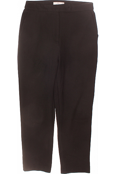 Dámské Kalhoty Rovné Černé Second Hand Vel. 40